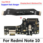 NEW USB Charging Port Dock Board Connector Main FPC Motherboard Flex Cable For Xiaomi Redmi Note 9 10 7 Pro 10S 11 4G 5G 8 fast