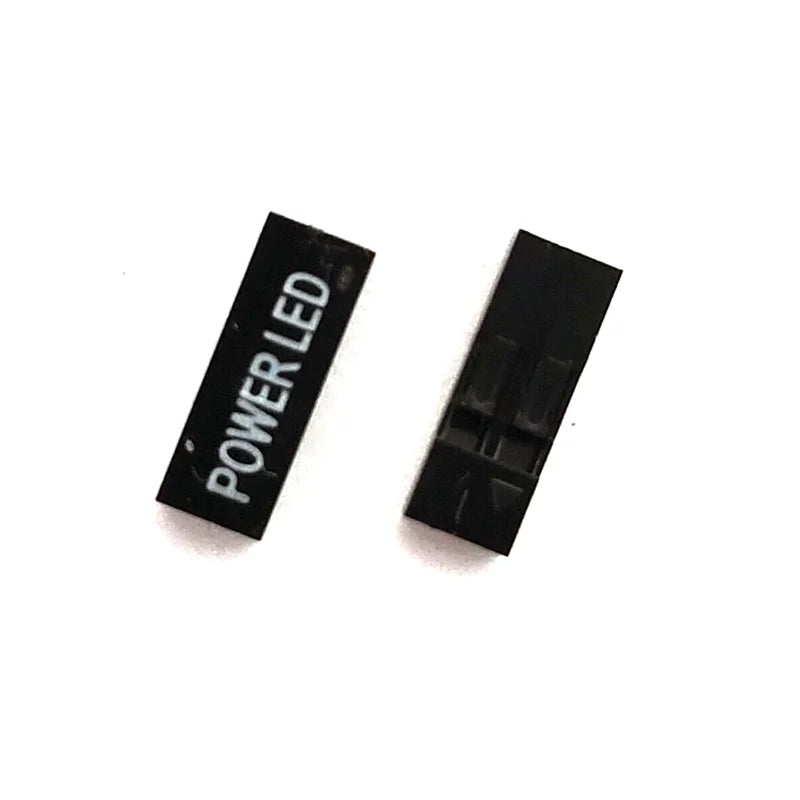 20pcs Printed DuPont Shell Connector for Computer Mainframe Audio, HDD LED, USB, +P, -P, Reset, Power SW, Speaker Connectors
