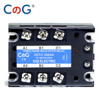 CG 10A 25A 40A 60A 80A AA Three Phase SSR AC Control AC Aluminum Radiator For 40AA Heat Sink SSR AC To AC Sink Solid State Relay