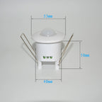 110-220VAC Indoor Ceiling Infrared Switch for Lamp Human Movement Detect Smart Home Control Wire PIR Motion Sensor