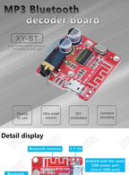 Bluetooth Audio Receiver board Bluetooth 4.1 BT5.0 Pro XY-WRBT MP3 Lossless Decoder Board Wireless Stereo Music Module With Case