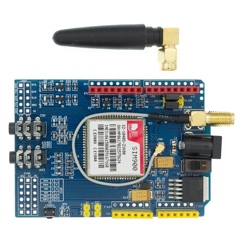 SIM900 GPRS/GSM Shield Development Board Quad-Band Module For Arduino Compatible