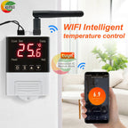 AC 110V 220V DTC2201 DTC1201 Temperature Controller Thermostat DS18B20 NTC Sensor APP Control For Smart Home