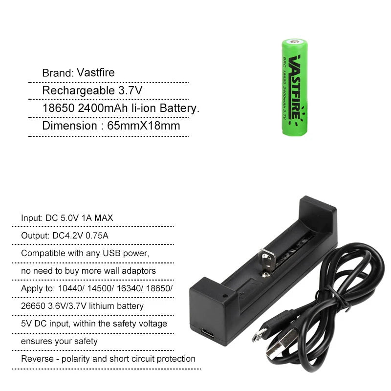 Infrared Night Vision Flashlight Zoomable LED IR-940nm Torch used with Night Vision Device 18650 Battery+Charge+Remote Switch