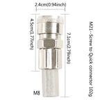 Reciprocating Linear Machine Pneumatic Fittings M8 Vac-u-lock connector 3XLR adapter Bendable Telescopic Love Machine for H2 H3