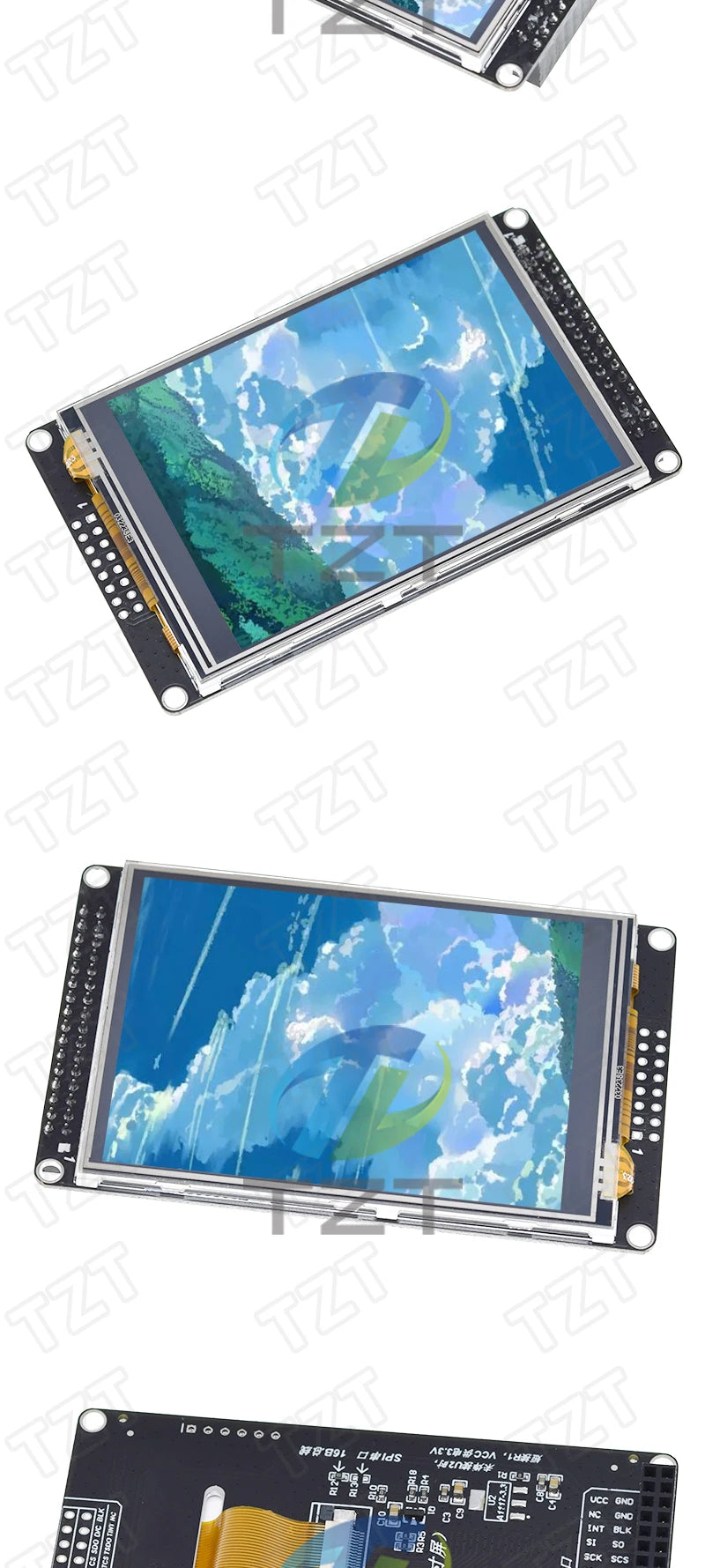 TZT 1/2/5pcs STM32F407VET6 STM Development Board Cortex-M4 STM32 minimum system learning board ARM core board