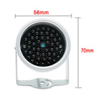 Mini Invisible Illuminator 940NM Infrared 90 Degree 48pcs LED IR Lights Waterproof Fill Light for CCTV Night Vision Surveillance