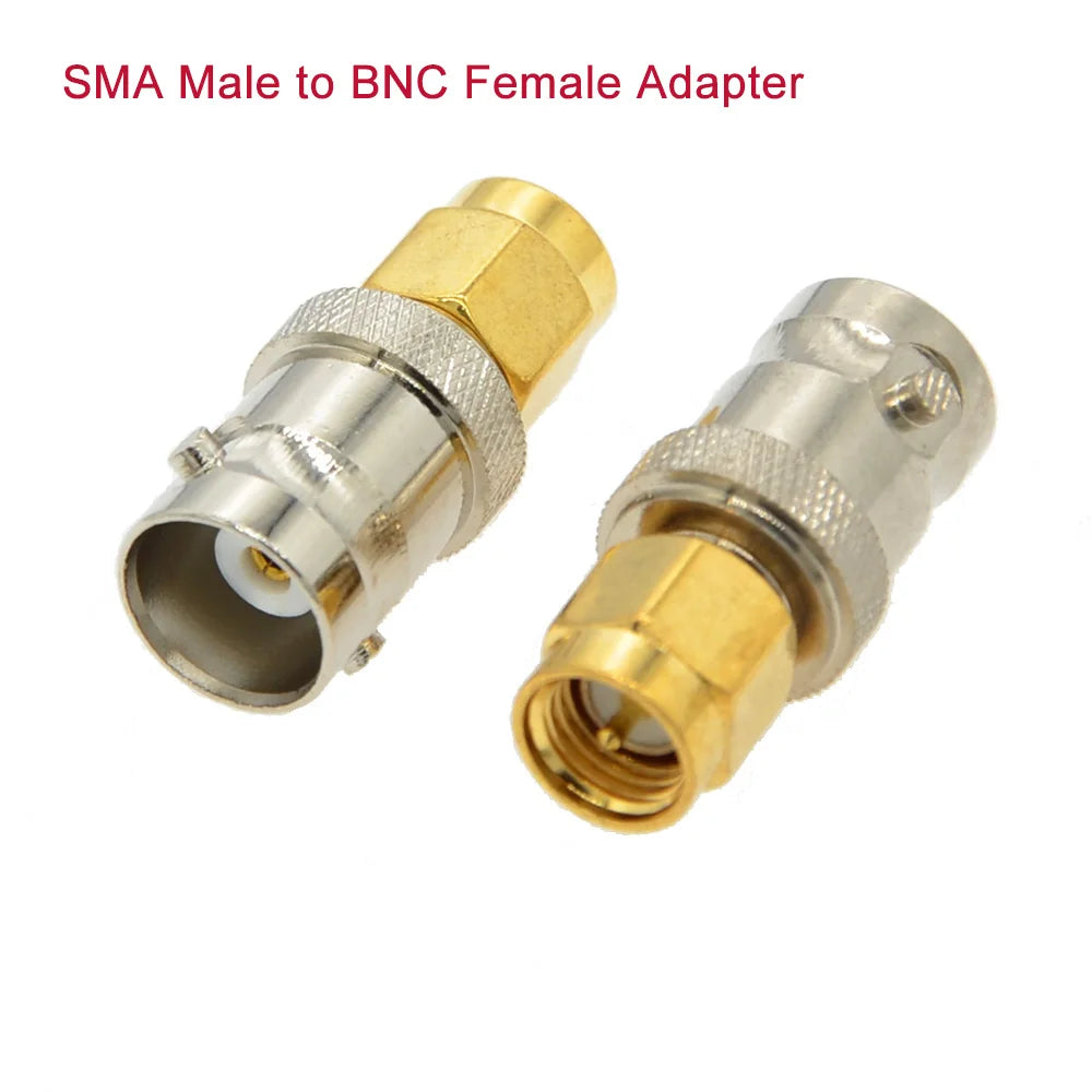 4 pcs/lot 4 Types SMA to BNC RF Adapter for SDR Radio CCTV Ham UV Camera scanner Electronics 50 Ohm
