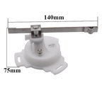 52mm 0-190ohm Waterproof Boat Marine Rudder Angle Indicator With Rudder Angle Sensor 7 color Backlight for Car Truck 12V/24V