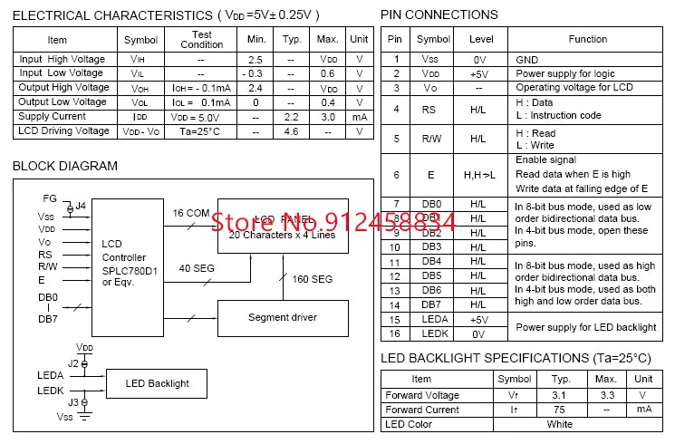 20x4 2004 big large size Russian cyrillic Font or English LCD display Module 146x62.5mm  free ship instead  ACM2004F-FL-YBH-02