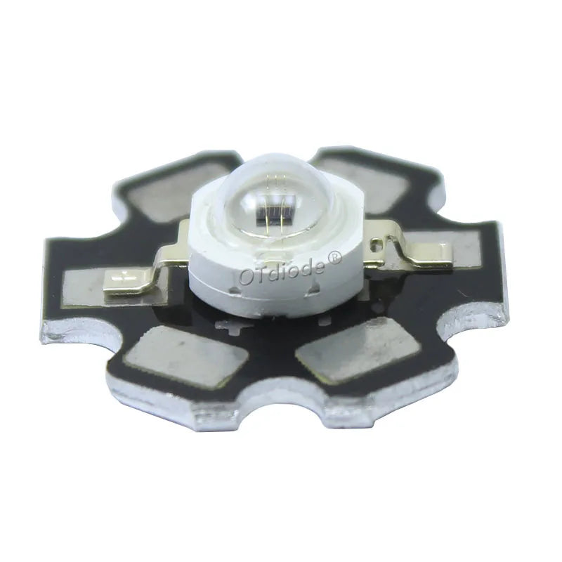 1W 3W 5W High Power LED COB Infrared Red 680nm 740nm 800nm 850nm 880nm 940nm 980nm 1000nm For Lighting CCTV Monitor Cameras