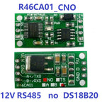 DC 3.7-25V DS18B20 RS485 RS232 TTL Modbus Rtu Temperature Sensor Remote acquisition monitor Digital Thermometer Module