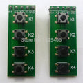 2pcs 4 Key MCU Keyboard Matrix for Arduino MEGA2560 DUE Button Banana Pi Breadboard Switch FPGA CPLD STM32