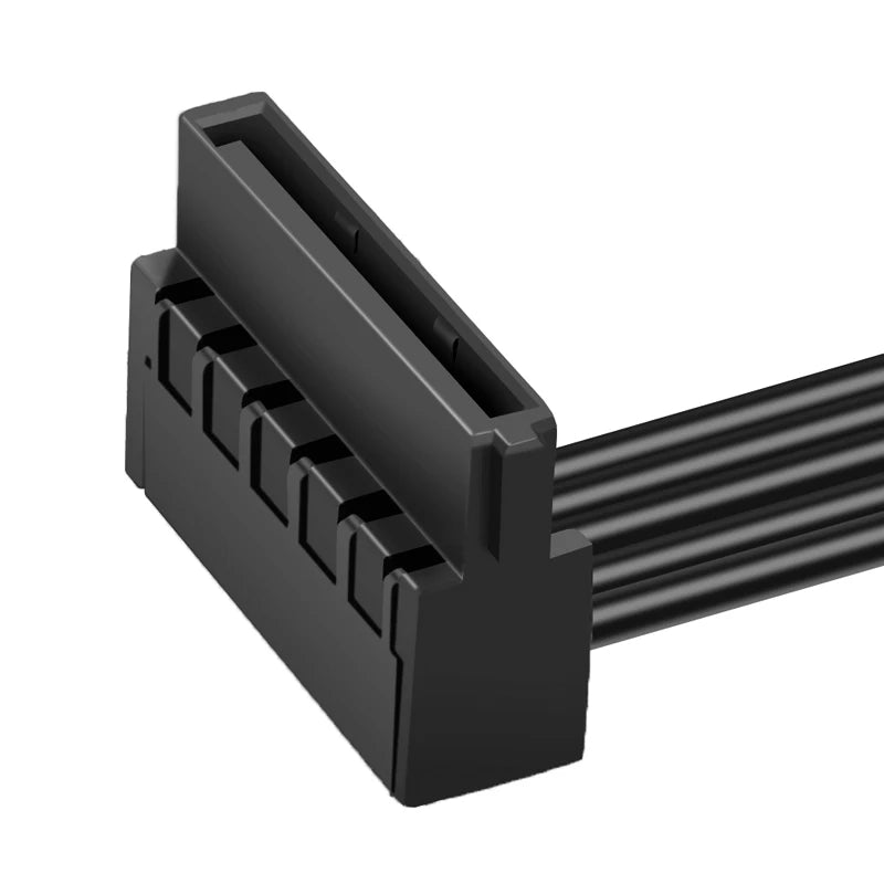 Rgeek PCI-E 6 Pin Male 1 to 4 SATA Molex Female Power Supply Splitter Supply Cable for Corsair RM650X RM750X RM850X RM1000X