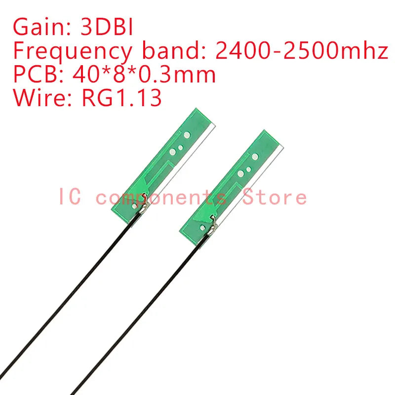 5PCS 2.4Ghz 4G 5G WIFI Internal Antenna FPC PCB 5dBi 8dBi IPX Connector Solder Omni Buletooth Antenna 3dBi IEEE b/g/n WLAN