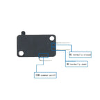 5PCS Momentary Micro Limit Switch CHZJTTDQ V-15.V-151.V-152.V-153.V-154.V-155.V-156   Travel switch limit switch silver contact