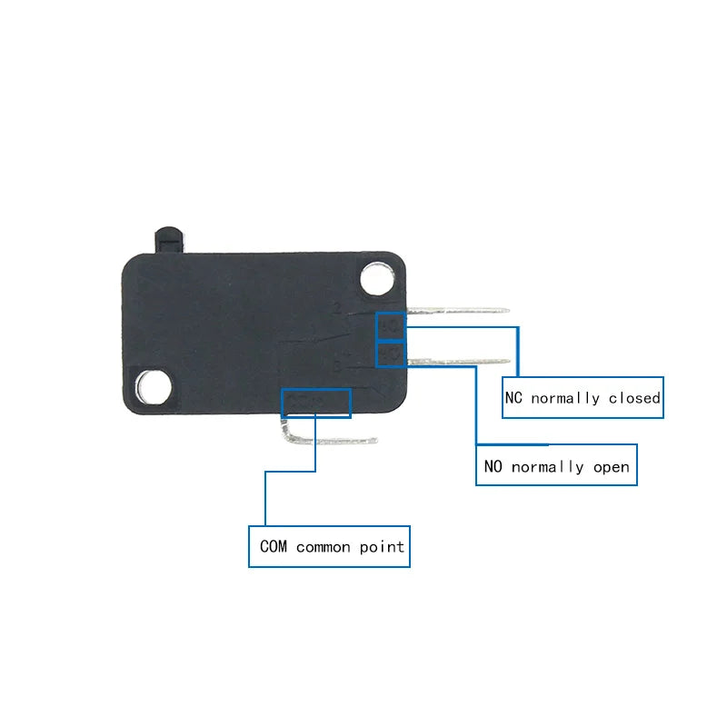 5PCS Momentary Micro Limit Switch CHZJTTDQ V-15.V-151.V-152.V-153.V-154.V-155.V-156   Travel switch limit switch silver contact