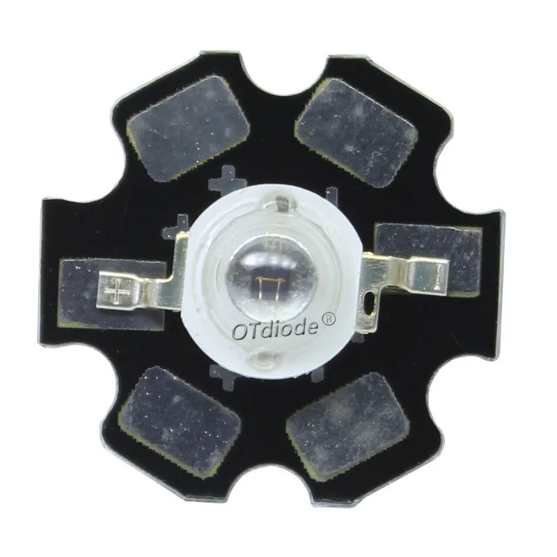 1W 3W 5W High Power LED COB Infrared Red 680nm 740nm 800nm 850nm 880nm 940nm 980nm 1000nm For Lighting CCTV Monitor Cameras