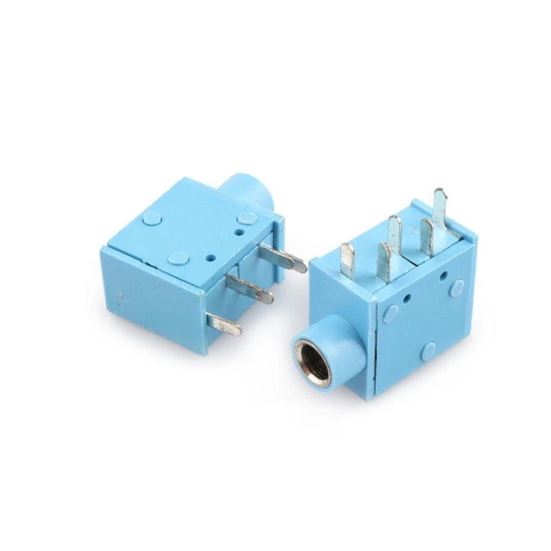 5/10/20Pcs Headphone Jack Socket PJ-325 3.5MM Stereo 3.5 Audio Earphone Connector PJ325 Audio Jack Socket Multicolor