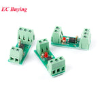 20Pc/1pc 1 Channel Way Optocoupler Isolation Module PC817 3V-5V 12V 24V Photoelectric Isolator Rail Holder PLC Drive Motor Board