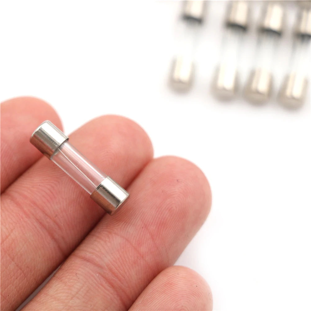 10pcs/lot 1A/1.6A/2A/3A/4A/5A T1.6A 250V New Slow Blow 1.6Amps Glass Tube Fuse 5mm x 20mm