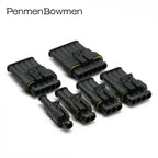 1 Set 1 2 3 4 5 6 Pin Auto Xenon Lamp Electrical Cable Connectors Waterproof Female Male Wire Harness Plug for Car Motorcycle