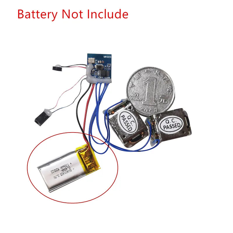 Bone Conduction Module with Dual Channel Board DIY Kit/Minimum Bone Conduction Horn for Deafness Supplies