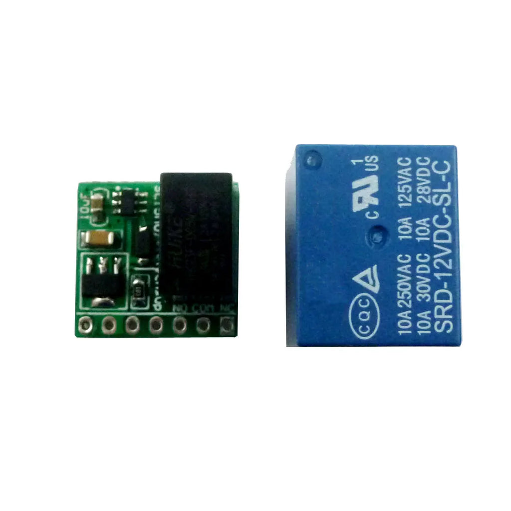 DC 12V 2A Mini 1ch Bistable Self-locking Relay Module Flip-Flop Latch Switch Board for LED Motor Solenoid Valve