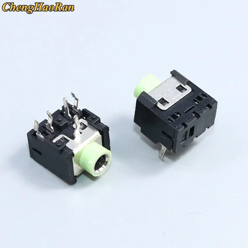 PJ Series 3.5mm Stereo Female Socket with Screw Audio Headphone Jack 3P Vertical Double Channel Connector 393 358 313 306（1-20）