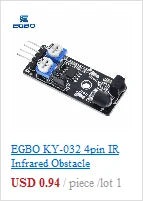 1~10PCS EGBO KY-032 4pin IR Infrared Obstacle Avoidance Sensor Module Diy Smart Car Robot KY032 for Arduino