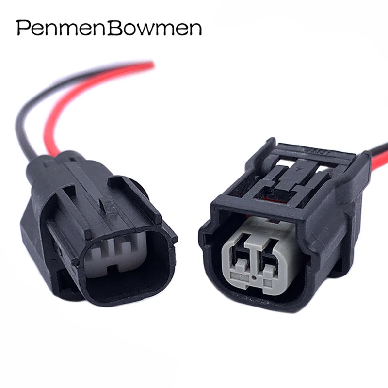 1 Set 2 Pin Car ABS Switch Ignition Coil Electrical Cable Connector Female Male Wire Harness Plug for 6189-7036 6189-6905