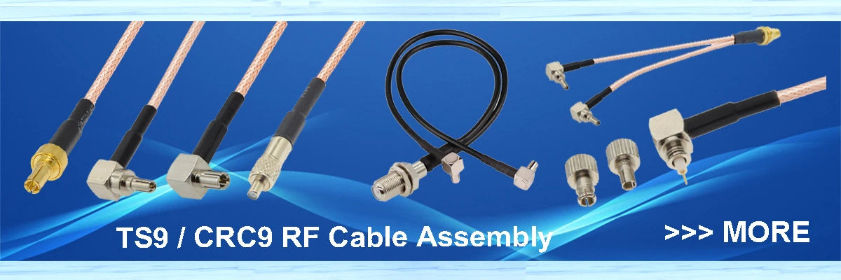 2PCS/LOT RP-SMA / SMA to TS9 Male / Female Connector RG316 Cable SMA to TS9 Extension Pigtail for Huawei 3G Modem Router