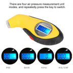 Digital Tyre Air Pressure Gauge Meter LCD Electronic Car Tire Manometer Barometers Tester Tool For Car Motorcycle Security Alarm