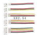 5Set Micro JST PH2.0mm XH2.54mm Male Female Wire Connector Kit JST 2/3/4/5/6 Pin Plug With Terminal Extension Cable Socket 26AWG