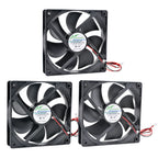 ACP12025 12cm 120mm Fan 120x120x25mm DC5V 12V 24V 2Pin Cooling Fan Suitable for Chassis Power Inverter