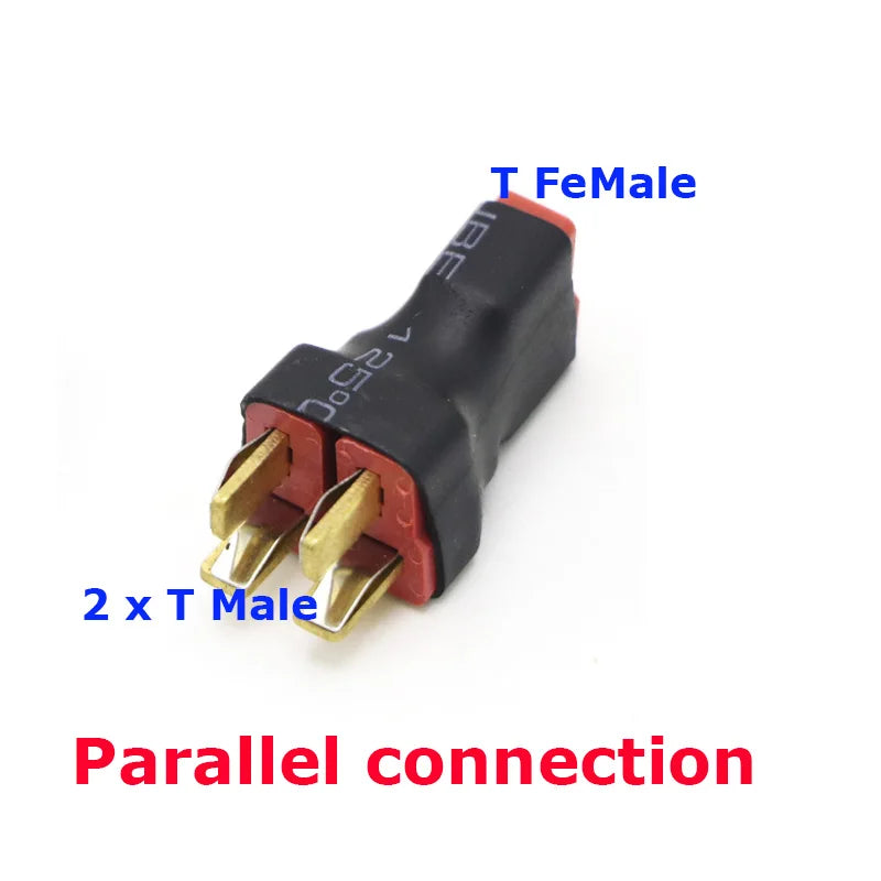 Adapter XT30 XT60 XT90 Traxxas T Plug Deans EC5 EC3 Female to Male HXT 4MM Connectors Plug RC Lipo Battery Control Parts DIY