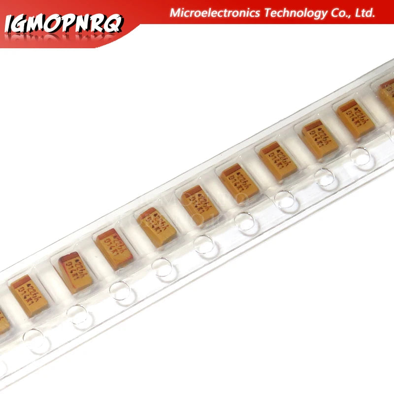10pcs A B C D Type Tantalum Capacitor 100UF 0.22UF 1UF 4.7UF 10UF 22UF 33UF 47UF 6.3V 10V 16V 25V 35V 50V 3216 3528 6032 7343