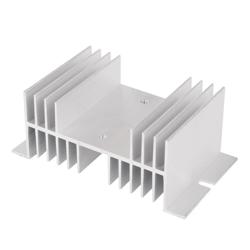 Slim Solid State Relay 10A 25A 40A Dc control Ac/ Ac control Ac Single Phase SSR Din Rail Mount Relays Module equipped Heat sink