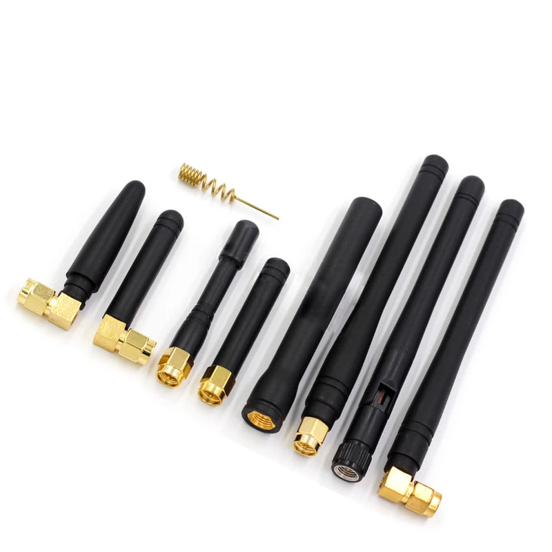 2PCS 868MHz 915MHz Antenna 3dbi SMA Male Connector GSM, GPRS Antena Outdoor Signal Repeater Antenne Waterproof  Glue Rod Antenna