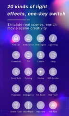 Ulanzi VL120 RGB Camera Video Light Mini Portable 3100mAh Photography Lighting Smartphone Vlog Fill Light RGB Video Light