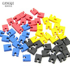 100PCS 2.54mm Jumper Cap Pin Header Jumper Blocks Connector For Circuit Board 2.54 Spacing Motherboard and/or Expansion Card G25