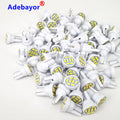 500pcs 5500k White T10 8 Smd 3014 LED 8smd 8led 194 168 192 W5W Wedge Led Reading Lamp Interior Lights DC 12V