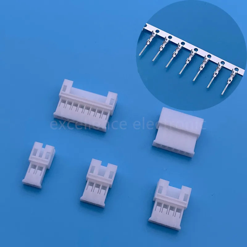 10sets PH2.0 2.0mm Wire Cable Connector PH Plug Male & Female JST Aerial Docking for Battery Charging Cable DIY