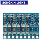 3S 4S 5S 6S 7S 8S 21V 4.2v Li-ion Balancer 18650 Balncing Full Charge Battery Balance Function Protection Board
