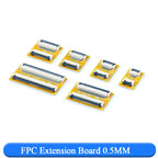 2PCS FPC FFC Flexible Flat Cable Extension Board 0.5MM/1.0MM Pitch 6 8 10 12 14 20 30 40 50 PIN Connector