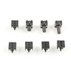 50pcs Micro Switch 4.5*4.5 Button Momentary Tactile Tact Push 3 Pin DIP Rgiht Angle 4.5x4.5x3.8/4.3/4.5/4.8/5/6/7/8 mm