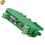 1-Bit AC 220V Optocoupler Isolation Module Voltage Sensing Board Adaptive 3-5V for PLC Isolamento Fotoaccoppiatore With Rail Die