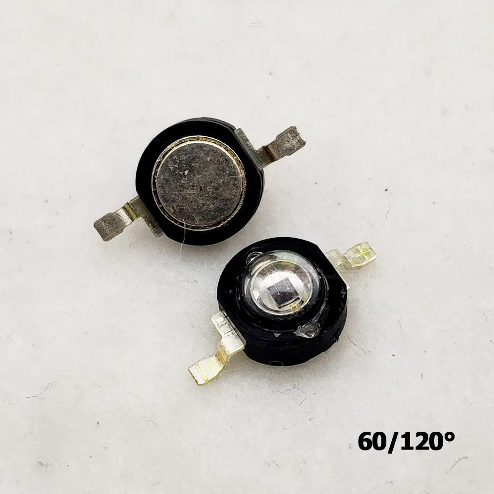 3W Infrared High Power Led Chips IR 850nm 940nm with Lens 60/120 Angle LEDs Camera Security Light Monitor CCTV Led Light Beads