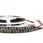 True Orange LED Strip Light 600nm, 5050/3528 SMD, 12V Non-Waterproof/Waterproof, Black LED Tape Rope Lights