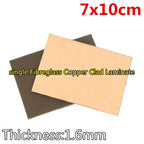 1pcs single Fibreglass Copper Clad Laminate Experimental breadboard 7x10 10x15 15x20 20x20 20x30 30x40 50x60cm PCB